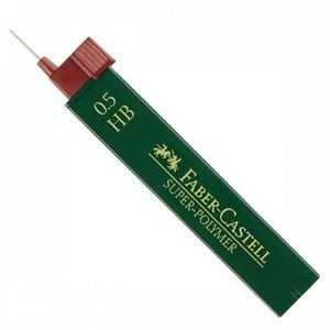 MINAS FABER CASTELL 05 HB POLYMER | 12 UNIDADES | (FABER CASTELL)