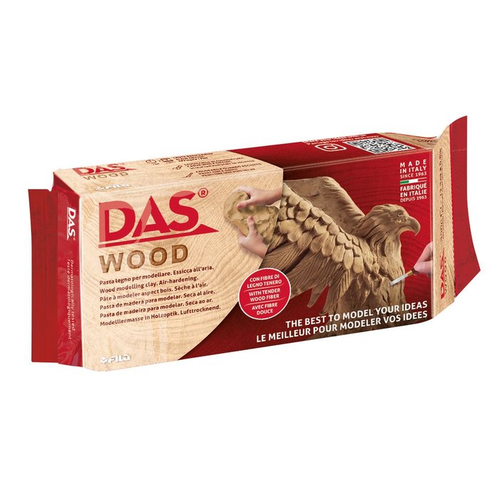 Pasta Das Wood 350 g de Modelar para Manualidades y Decoración Imagen principal del producto