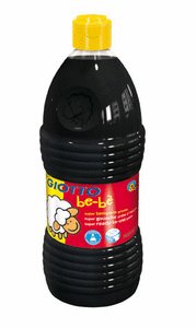Tempera líquida 1000ml Giotto Bebe negro Imagen principal del producto