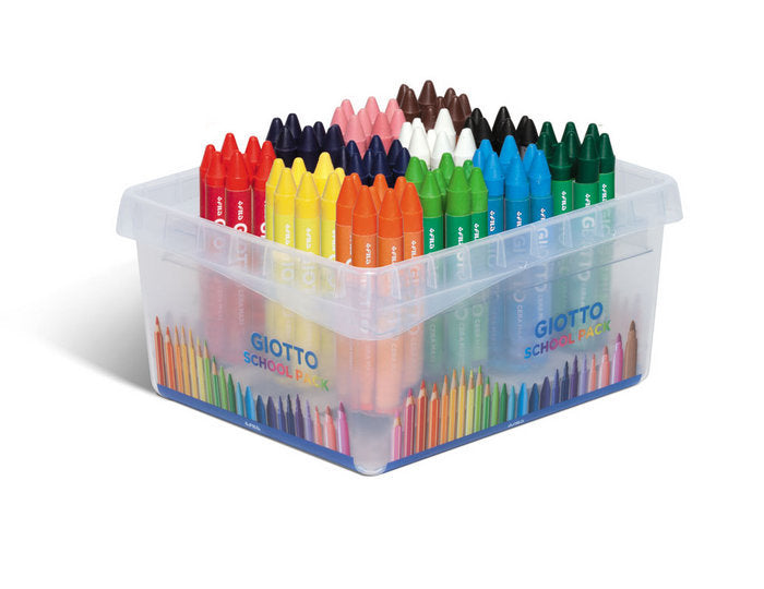 CERA MAXI GIOTTO PACK 96 COLORES SURTIDOS | 1 UNIDADES | (GIOTTO) Imagen principal del producto