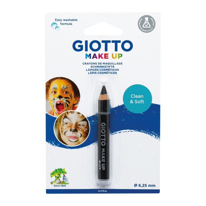 MAQUILLAJE LAPIZ GIOTTO MAKE UP NEGRO BLISTER 1 UD | 5 UNIDADES | (GIOTTO) Imagen principal del producto