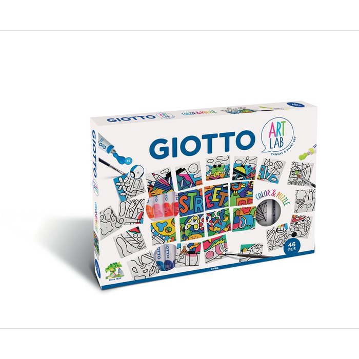 Set Oleos Giotto Maxi Art Lab Color&Puzzle