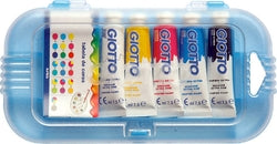 Tempera tubo Giotto pack 5 colores primarios para manualidades y escolares Imagen principal del producto