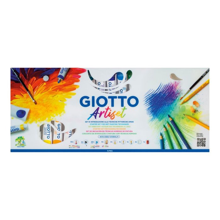 ARTISET GIOTTO 26 PZAS TECNICAS HUMEDAS | GIOTTO Imagen principal del producto