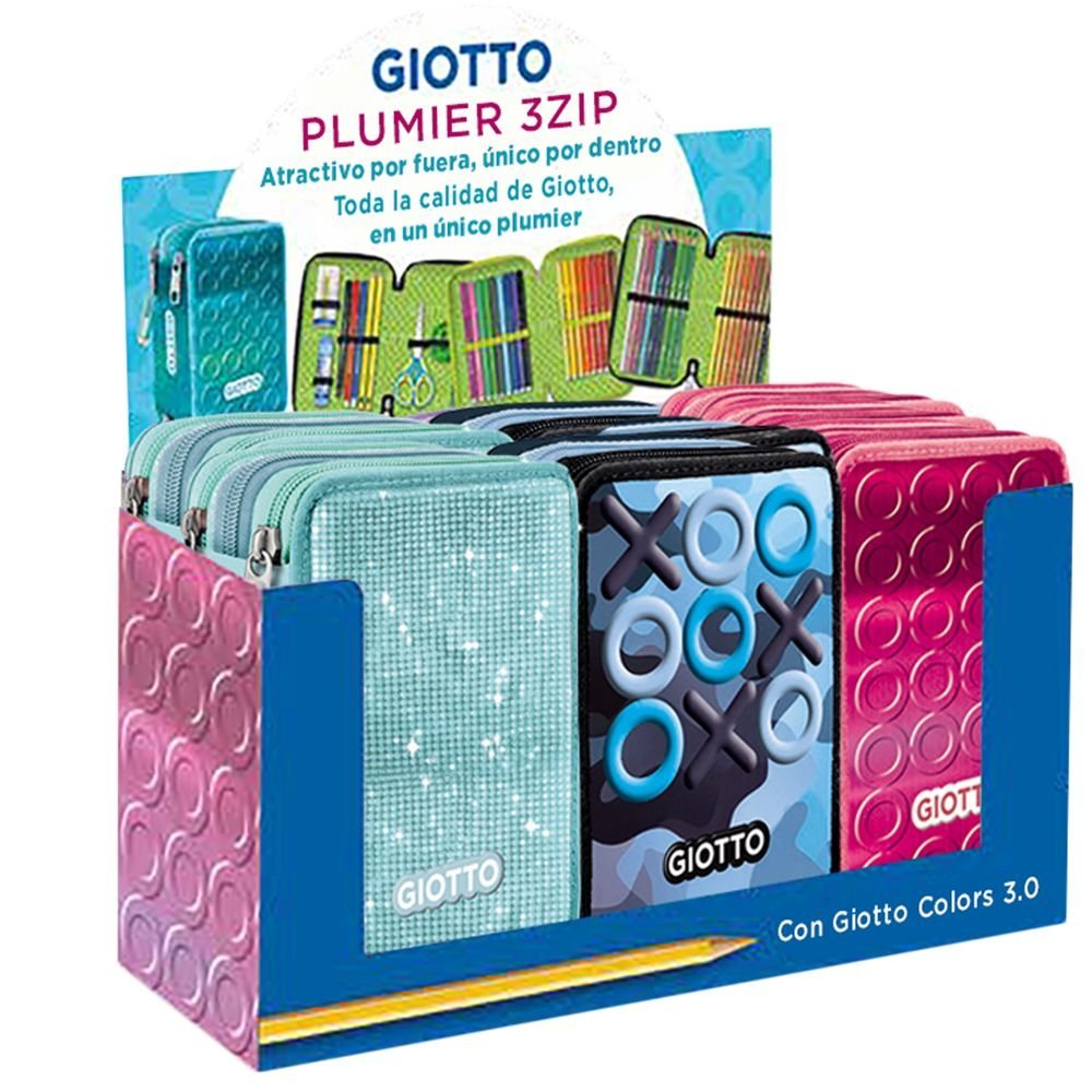 Expositor 6 Plumier Triple Giotto Surtidos Imagen principal del producto