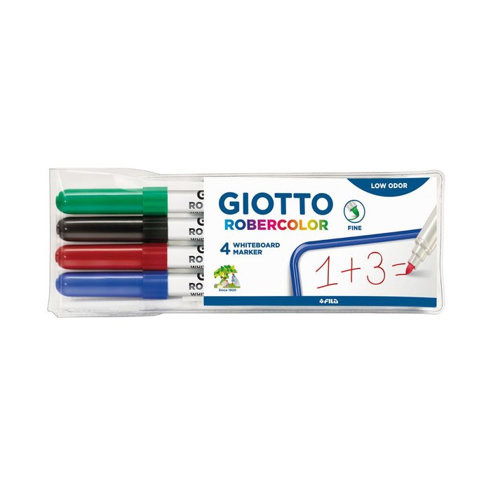 Giotto Robercolor Rotulador Pizarra Blanca blister 4U Imagen principal del producto