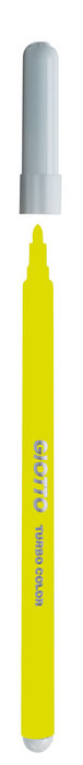 Rotulador Giotto Turbocolor Amarillo | Fila | Pack 12 Unidades Imagen secundaria del producto