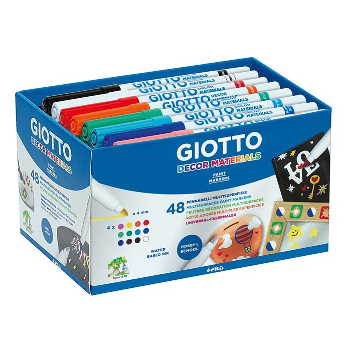 Pack 48 rotuladores Giotto Decor Materials marca Giotto Imagen principal del producto