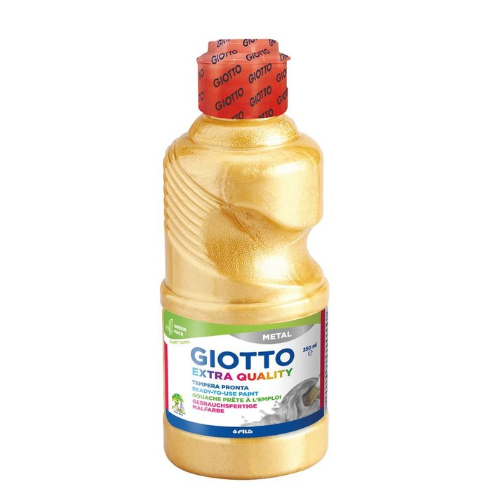 TEMPERA GIOTTO 250ML METALIZADA ORO | 1 UNIDADES | (FILA) Imagen principal del producto