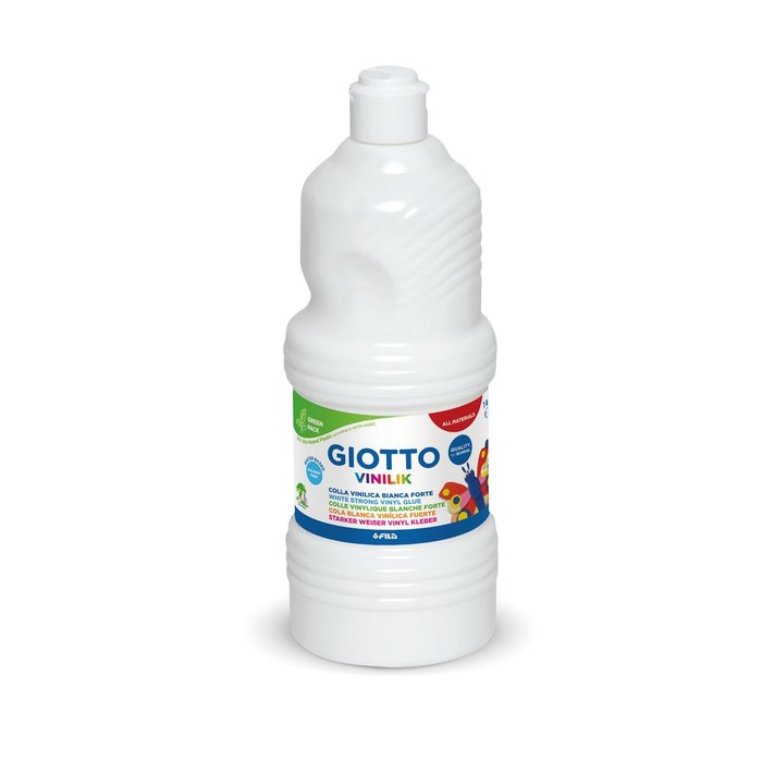 Botella Pegamento Cola Blanca Giotto Vinilik 1 Kg
