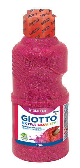 TEMPERA GIOTTO 250ML GLITTER MAGENTA | 1 UNIDADES | (FILA) Imagen principal del producto