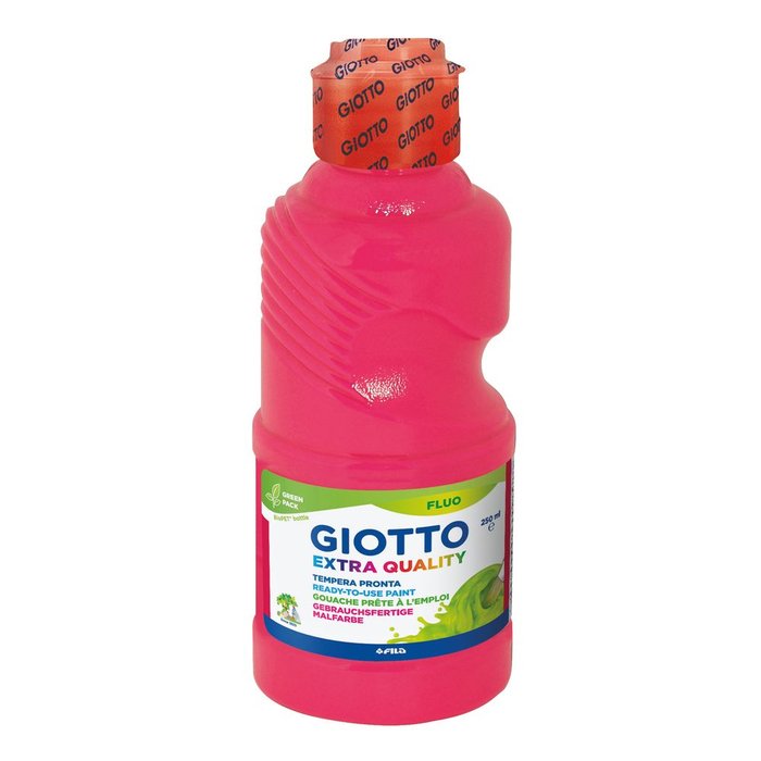 TEMPERA GIOTTO 250ML FLUOR ROSA | 1 UNIDADES | (GIOTTO) Imagen principal del producto
