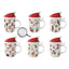 Taza con Infusor Amigos Navidad en Caja Regalo Surtido