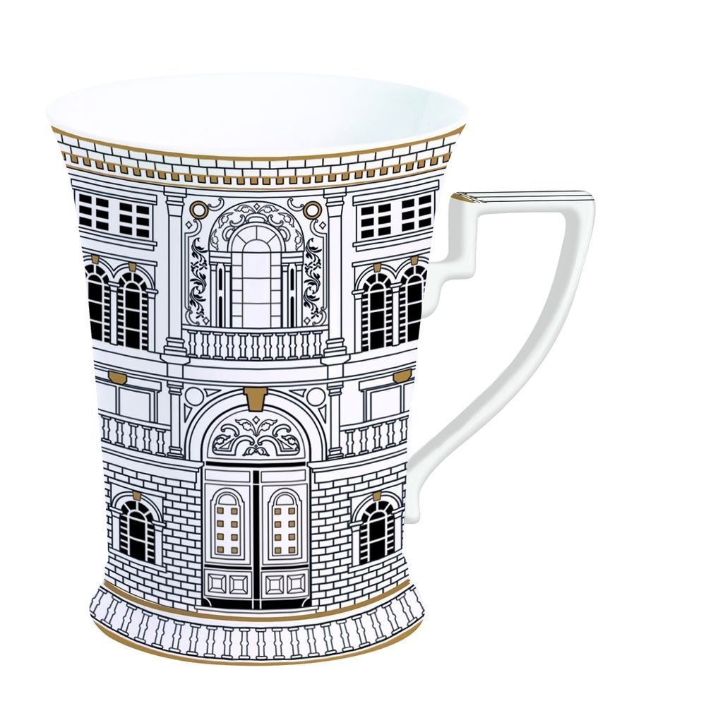 Taza de Porcelana Palazzo de 300 ml en Caja Regalo EASY LIFE