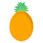 Plato Forma Piña 28x17 cm en Caja Regalo EASY LIFE