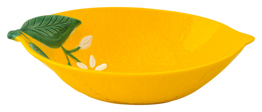 Cuenco Limon Porcelana 22x16 cm Twist & Match Yellow Caja EASY LIFE Imagen principal del producto