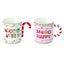 Juego 2 Tazas Porcelana Navidad en Caja Regalo Easy Life