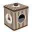 Caja Hojalata con Ventana Dulces Momentos EASY LIFE 13x13x14,5 cm