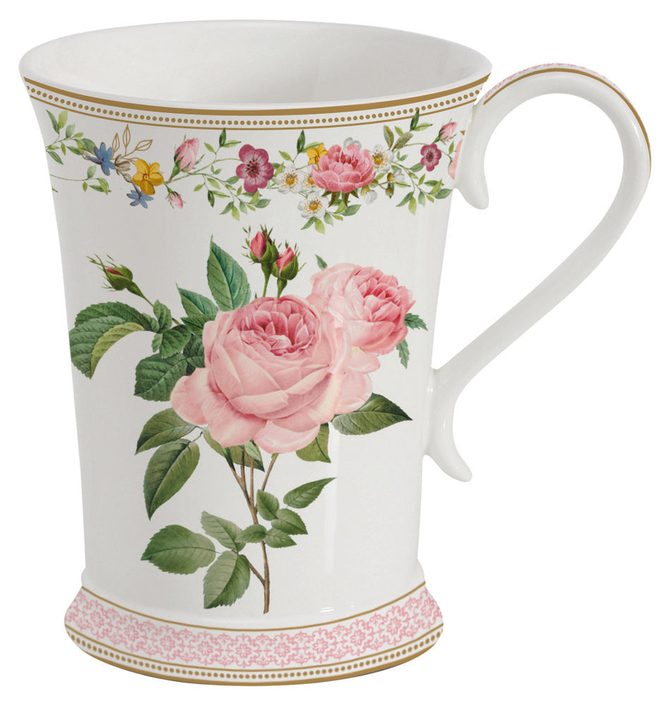 Taza Porcelana Rosas 300 ML Chant Des Roses + Caja Regalo Imagen principal del producto