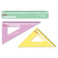 JUEGO REGLAS 3 PIEZAS KEEP COLOUR PASTEL | 20 UNIDADES | (ARDA)