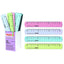 CUBILETE 24 REGLA 15 CM ALUMINIO COLORES PASTEL | 24 UNIDADES | (ARDA)