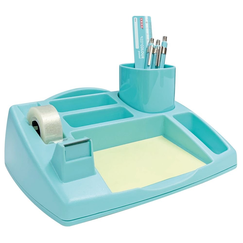 Set Escritorio Oliver Azul Claro Pastel ARDA