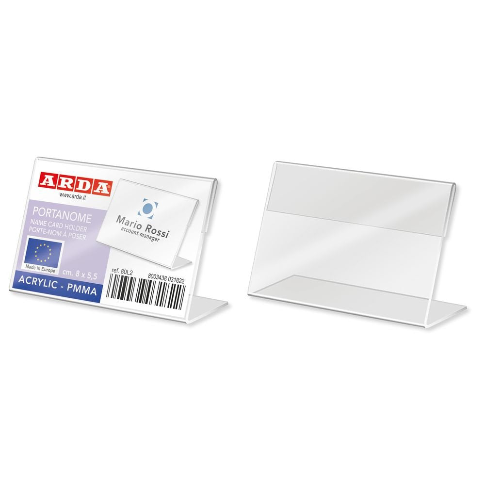 Tarjetero formato L sobremesa 8x5,5 cm ARDA Imagen principal del producto