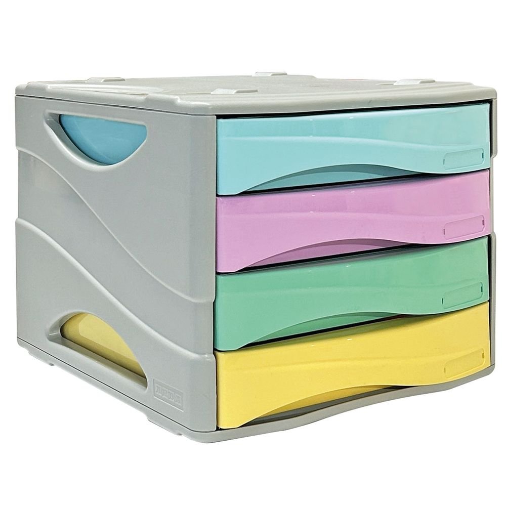 ARCHIVADOR 4 CAJONES SURTIDOS 28,9X38X25,4 CM ARDA | 1 UNIDADES | (ARDA) Imagen principal del producto