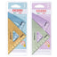Set Dibujo Aluminio Keep Colour Escuadra + Cartabón 12 cm Marca Arda