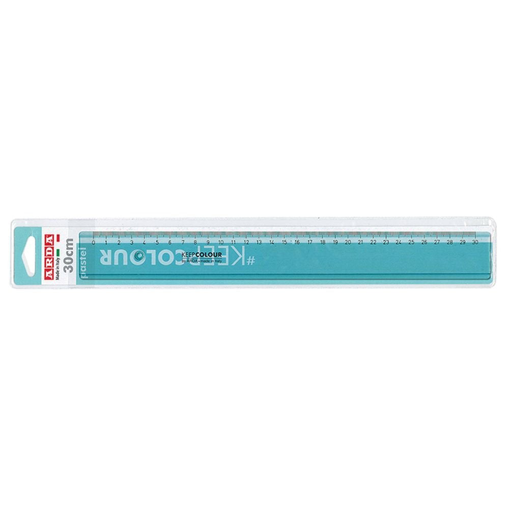 Regla 30 cm Keep Colour Plástico Azul ARDA Imagen principal del producto