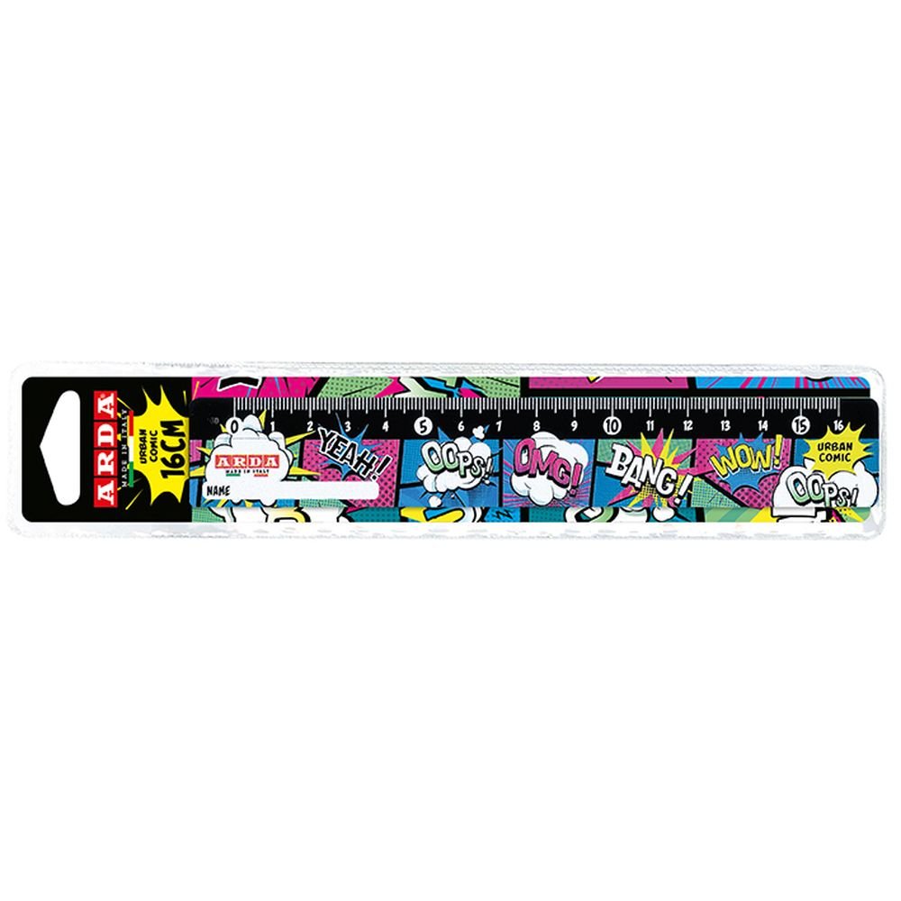Regla 16 cm Comic Urban Collection ARDA Imagen principal del producto