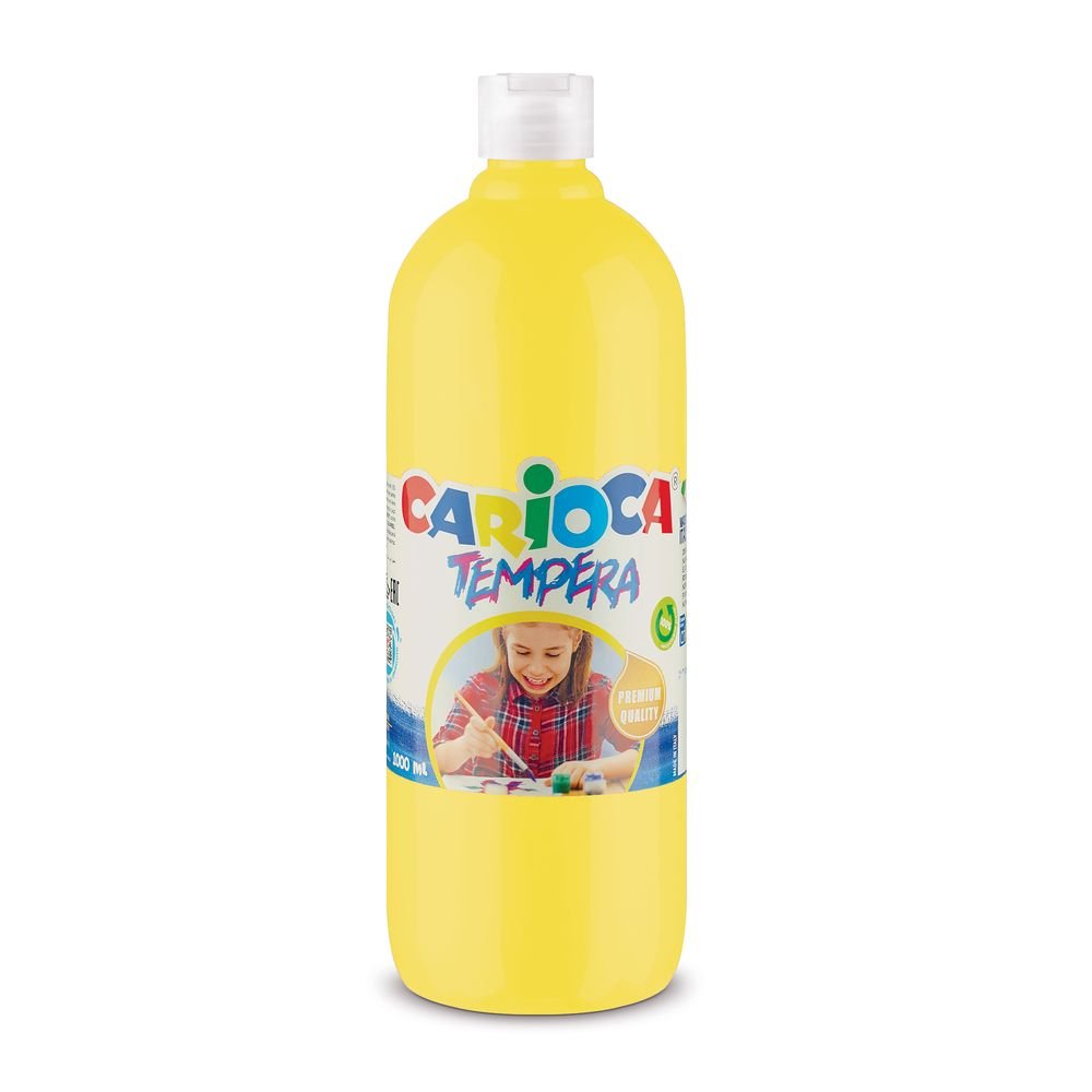 Tempera Carioca Amarillo Limon 1000 ml Universal Española S.A.