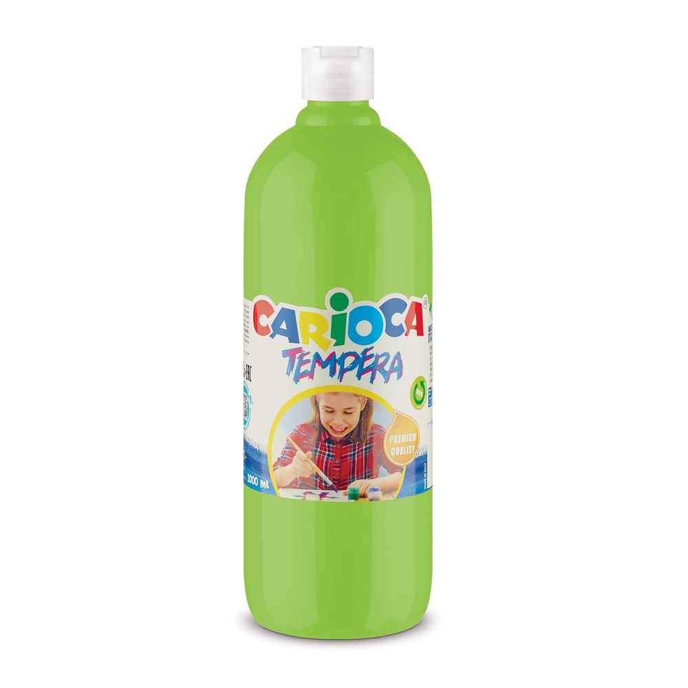 Tempera Carioca 1000ml Verde Claro Universal Española S.A.