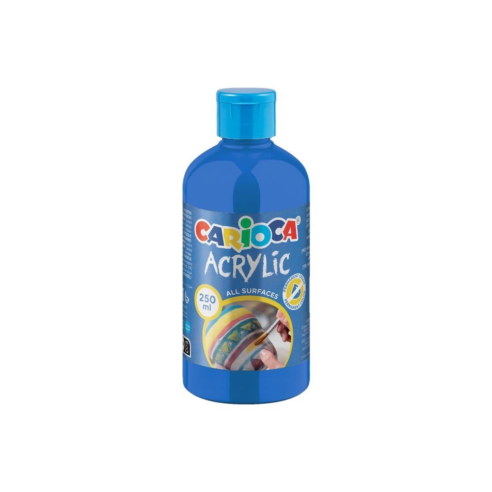 Pintura Acrílica Azul Carioca 250 ml Universal Española Imagen principal del producto