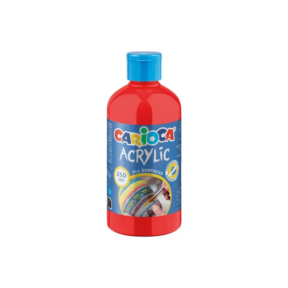 Pintura Acrilica Rojo Carioca 250 ml Universal Española