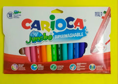 Rotulador Carioca Jumbo 18 Colores Surtidos | Universal Española S,A, | Pack 1 Unidades