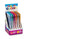 Expositor 36 Bolígrafos Carioca Glitter Colores Surtidos Marca Universal Española