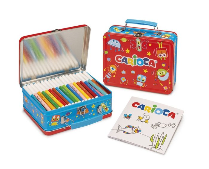 Rotulador Carioca Color Kit 100 Colores Surtidos + Album | Universal Española S,A, | Pack 1 Unidades