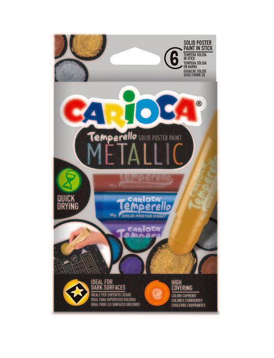 Temperas Metallic Caja 6 Uds Universal Española S.A. Imagen principal del producto