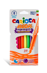 Rotulador Carioca Neon 8 Colores Surtidos | Universal Española S,A, | Pack 1 Unidades