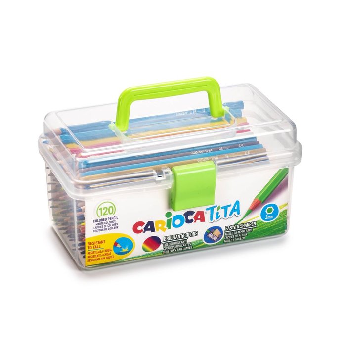 Lápiz Carioca Tita Maletín 120 Uds Universal Española