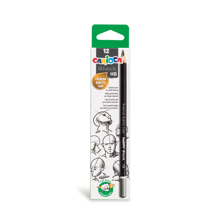 LAPIZ CARIOCA BLACK HB | 12 UNIDADES | (UNIVERSAL ESPAÑOLA S,A,) Imagen principal del producto