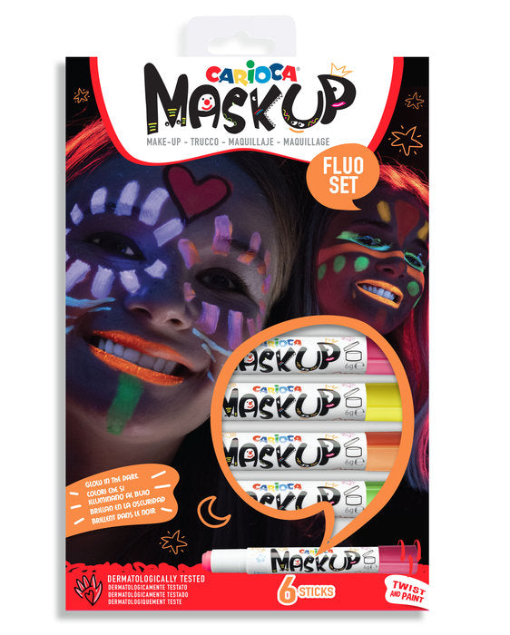 MAQUILLAJE MASK UP NEON 6 COLORES | 1 UNIDADES | (UNIVERSAL ESPAÑOLA S,A,)