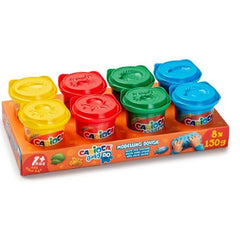 PASTA CARIOCA BABY DO 8 COLORES SURTIDOS + BANDEJA | 1 UNIDADES | (UNIVERSAL ESPAÑOLA S,A,)