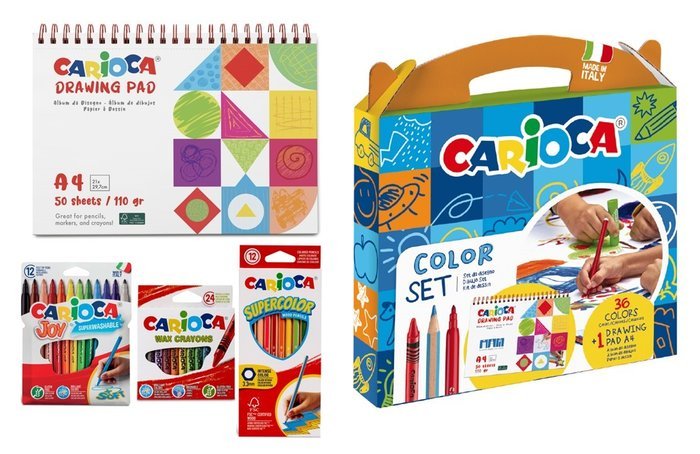 Set Carioca Color 37 Pcs | Universal Española S,A, | Pack 1 Unidades