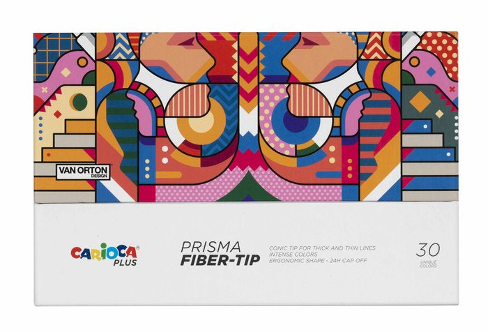Rotulador Carioca Plus Prisma 30 Colores Surtido Caja Premi | Universal Española S,A, | Pack 1 Unidades