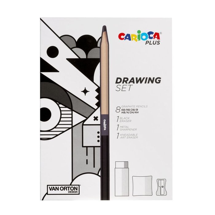 Set Dibujo Carioca Plus Caja Premium Universal Española