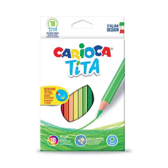 Lápiz Carioca Tita 18 Colores Surtidos Universal Española