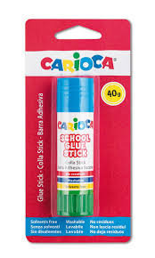 BARRA PEGAMENTO CARIOCA 40 GR BLISTER 1 UDS | 12 UNIDADES | (UNIVERSAL ESPAÑOLA S,A,) Imagen principal del producto