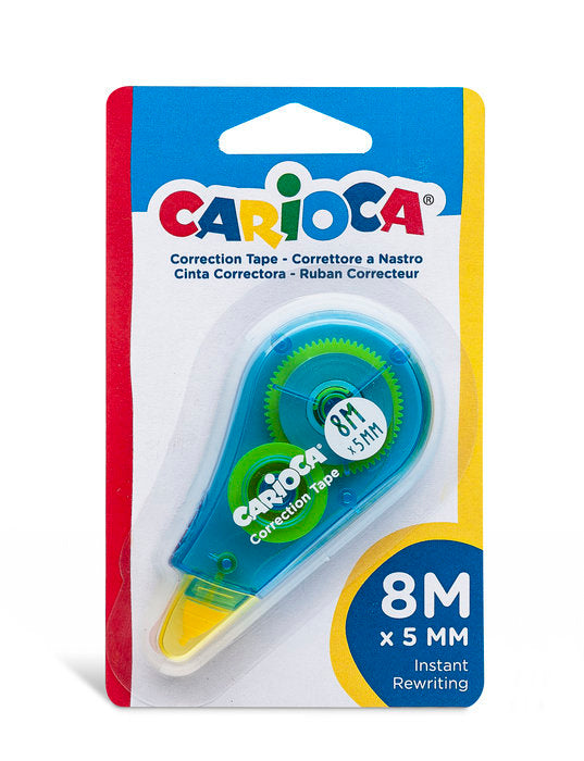 CORRECTOR CINTA CARIOCA 8M BLISTER 1 UDS | 12 UNIDADES | (UNIVERSAL ESPAÑOLA S,A,) Imagen principal del producto